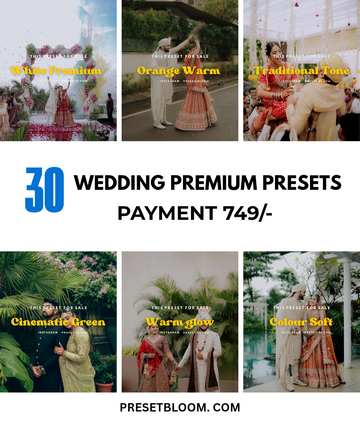 30 Wedding Preset