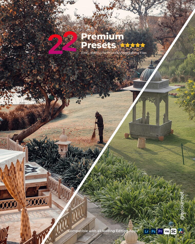 22 Signature Premium Editing Presets