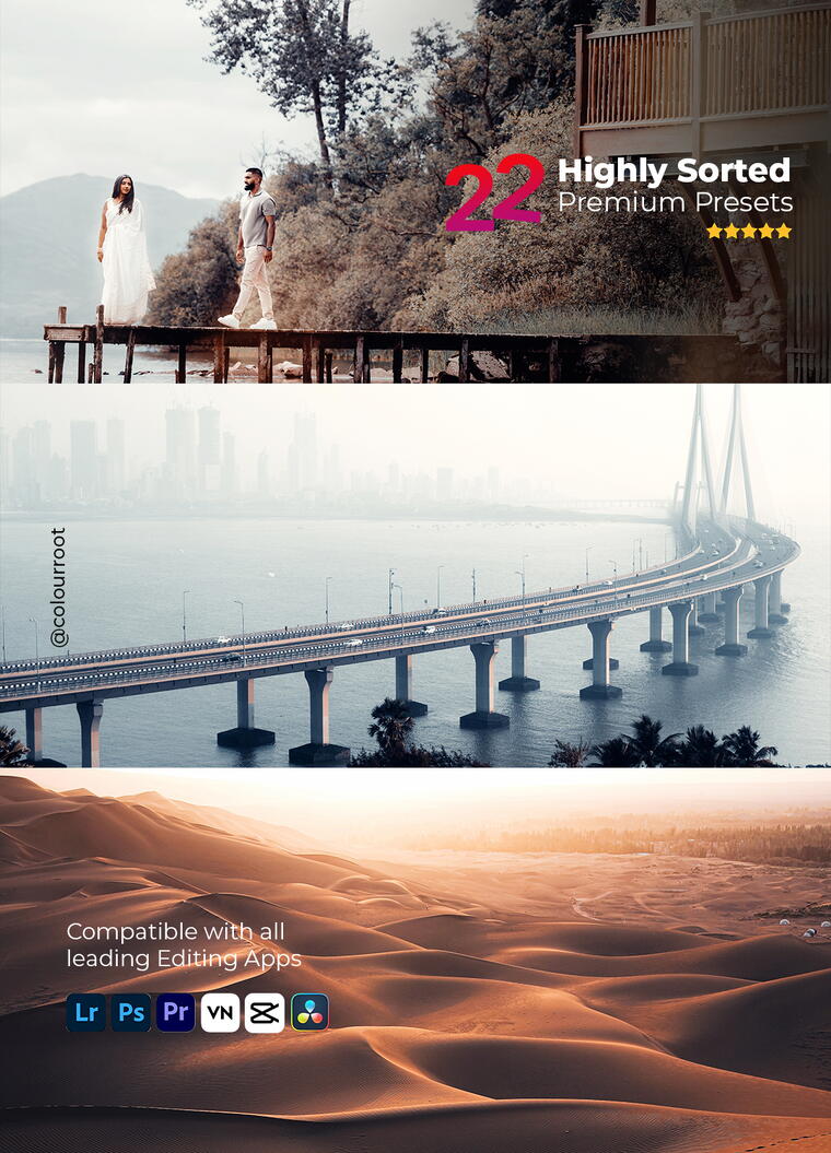 22 Signature Premium Editing Presets